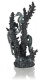 Превью Скульптура Коралл с морскими коньками M черный 9x8x14см