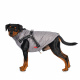 Превью Куртка со шлейкой для собак L серый (унисекс)
