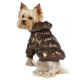 Превью Куртка для собак Сити Хэппи Puppy коричневая 1