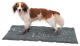 Превью Грязе-водоотталкивающая подстилка для кошек и собак, серый, 120х60 см 1