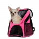 Превью Рюкзак-переноска для кошек и собак мелкого размера, 35х25х31 см, розовый 1