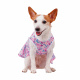Превью Платье для собак в цветочек L фиолетовый (девочка) 1