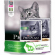 Превью Набор кормов для стерилизованных кошек и кастрированных котов: 400 гсухого корма + 2 пауча по 85 г