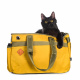 Превью Сумка для кошек и собак мелкого размера, 40x21x26 см, желтая
