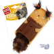 Превью Игрушка для кошек Белка, цилиндр - Дразнилка с хвостиком на резинке со звуковым чипом 22 см