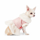 Превью Куртка-платье для собак XL розовый (девочка)