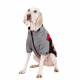 Превью Куртка на молнии для собак крупных пород Карликовый пинчер, Джек Рассел, Бигль 51x72x47см 4XL серый (унисекс)