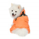 Превью Комбинезон для собак светло-оранжевый с капюшоном 1