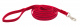 Превью Поводок для собак нейлон с латексной нитью двухсторонний 2,0х2м красный
