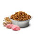 Превью Mini низкозерновой сухой корм для взрослых собак мелких пород, с ягненком, спельтой, овсом и черникой, 800г 1