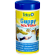 Превью Guppy MiniFlakes корм для живородящих рыб и гуппи мини-хлопья, 250 мл