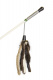 Превью Дразнилка Мышиные хвосты на веревке (с натуральной норкой) 60 см
