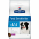 Превью Prescription Diet d/d Food Sensitivities сухой корм для собак, с уткой и рисом, 5кг