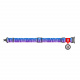 Превью Ошейник WAUDOG Nylon с рисунком Ловец снов (ширина 25 мм, длина 35-58см) металлическая пряжка-фасткес