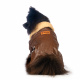 Превью Куртка из кожзама для собак XL коричневый (унисекс)