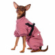 Превью Комбинезон на молнии со шлейкой для собак 3XL розовый (девочка) 3