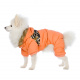 Превью Комбинезон для собак светло-оранжевый с капюшоном
