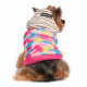 Превью Куртка с капюшоном для собак XS розовый (унисекс) 2