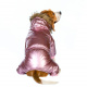 Превью Комбинезон с меховым капюшоном для собак 2XL розовый (девочка) 1