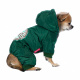 Превью Комбинезон с капюшоном для собак XL зеленый (унисекс) 5