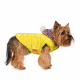 Превью Куртка с капюшоном для собак XS желтый (унисекс)