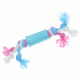 Превью Игрушка для собак Папильотка розовое и голубым, 6 см