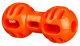 Превью Игрушка для собак Гантеля Soft and Strong, термопластичная резина, оранжевый, 11 см
