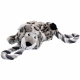 Превью Игрушка для собак Леопард с веревкой, 48 см 1