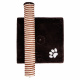 Превью Когтеточка-столбик для кошек Chocolato на подставке, бежевая/темно-коричневая 40х40х63 см 3