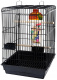 Превью Клетка для птиц Penn-Plax Parrot Starter, цвет: черный, 47х47х70см