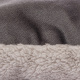 Превью Лежак меховой Софт M для кошек и собак мелких пород, серый 3
