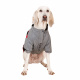 Превью Куртка на молнии для собак крупных пород Карликовый пинчер, Джек Рассел, Бигль 51x72x47см 4XL серый (унисекс) 2