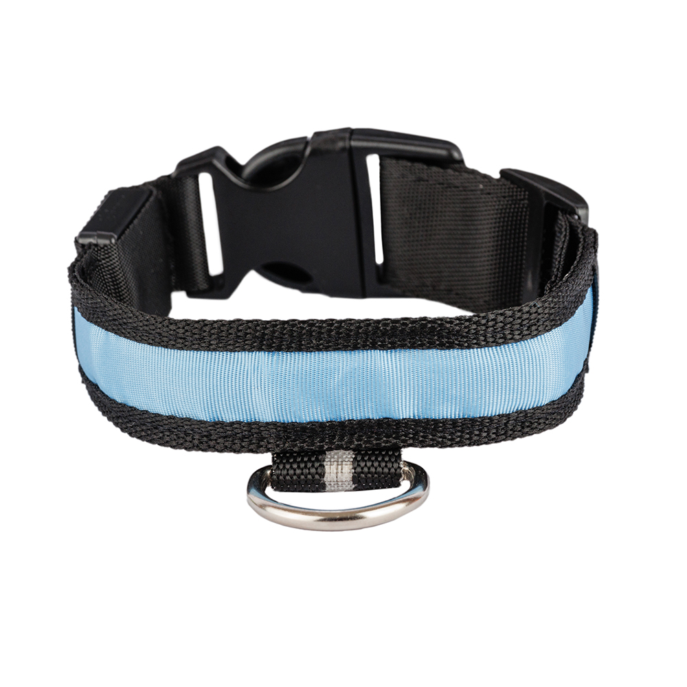 

Petmax Ошейник светящийся USB Led XS 28-38см*41см