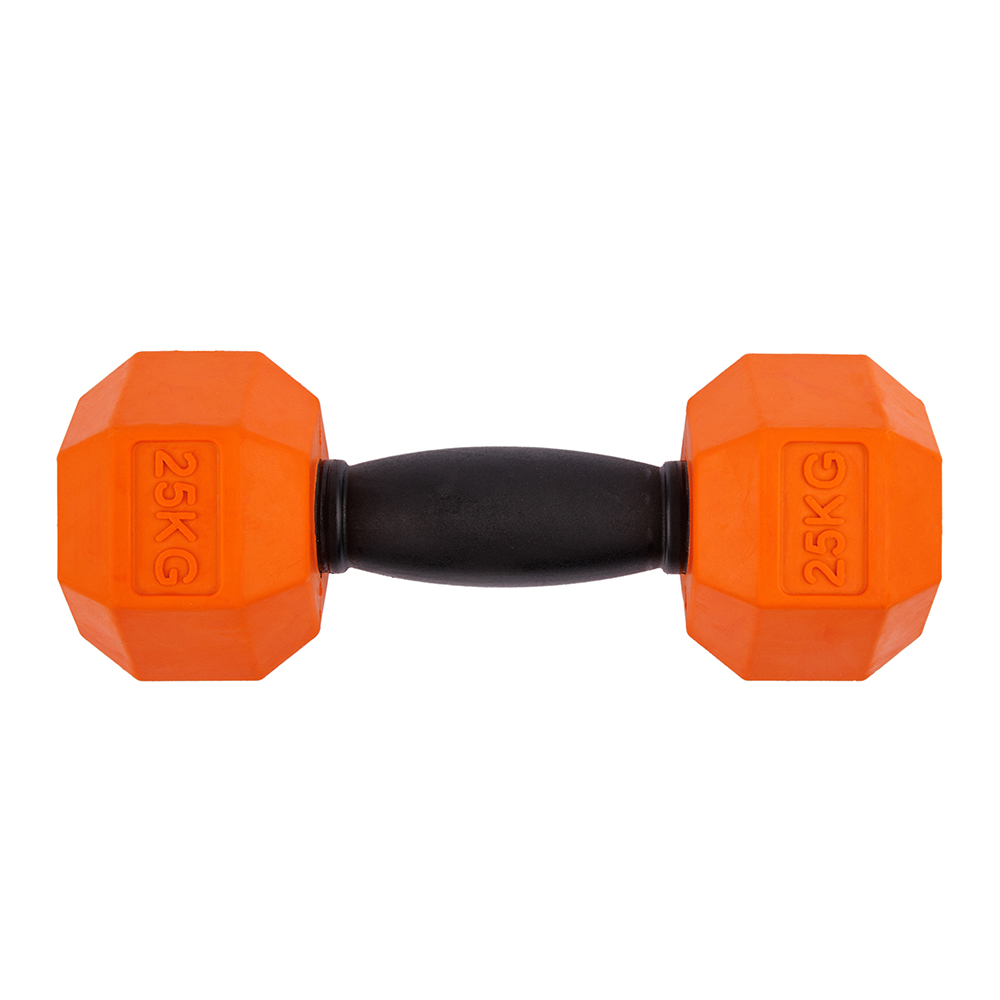 Rurri Игрушка для собак Гантель оранжевый, 18 см