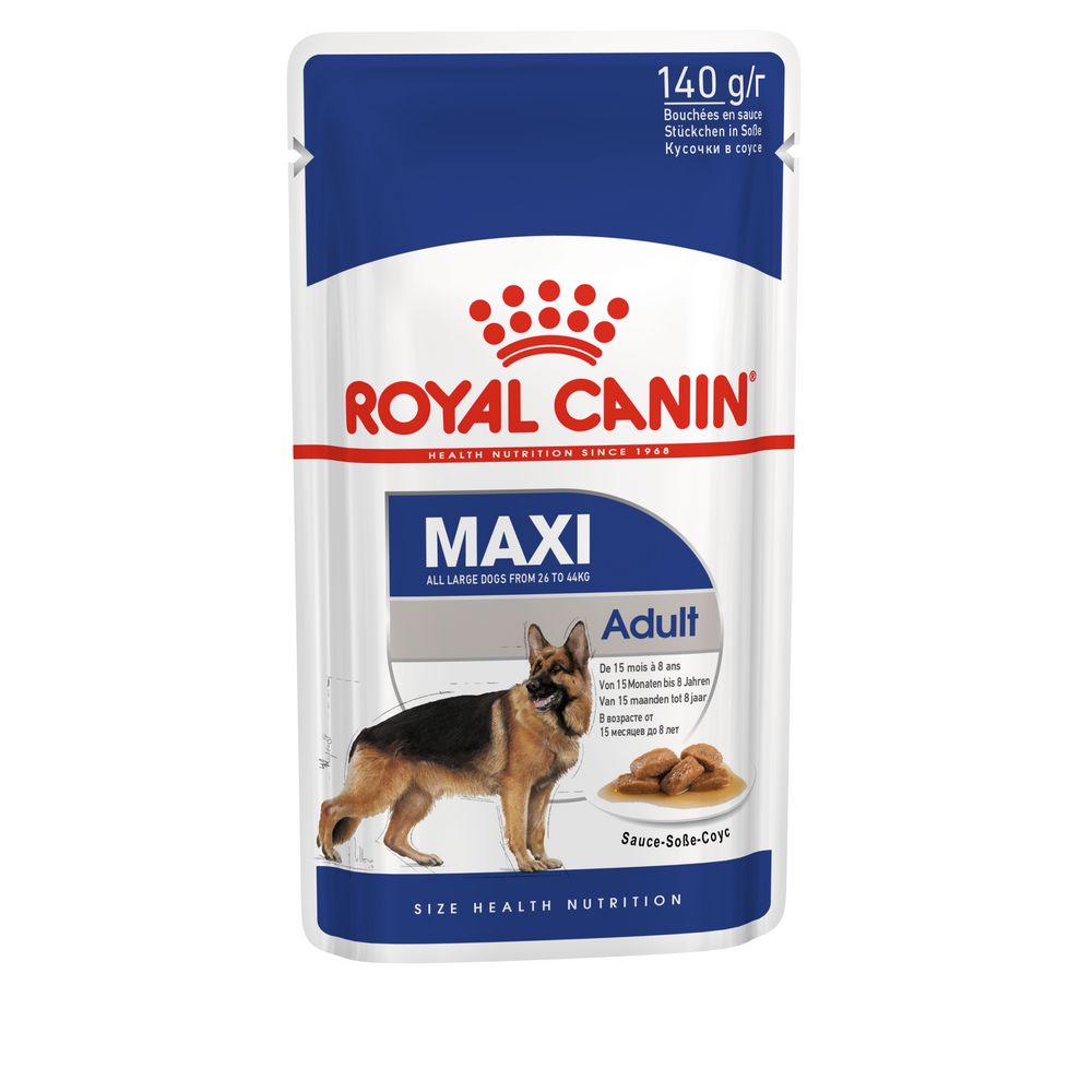 Royal Canin Корм влажный 140г Роял Канин для собак крупных пород Макси Эдалт