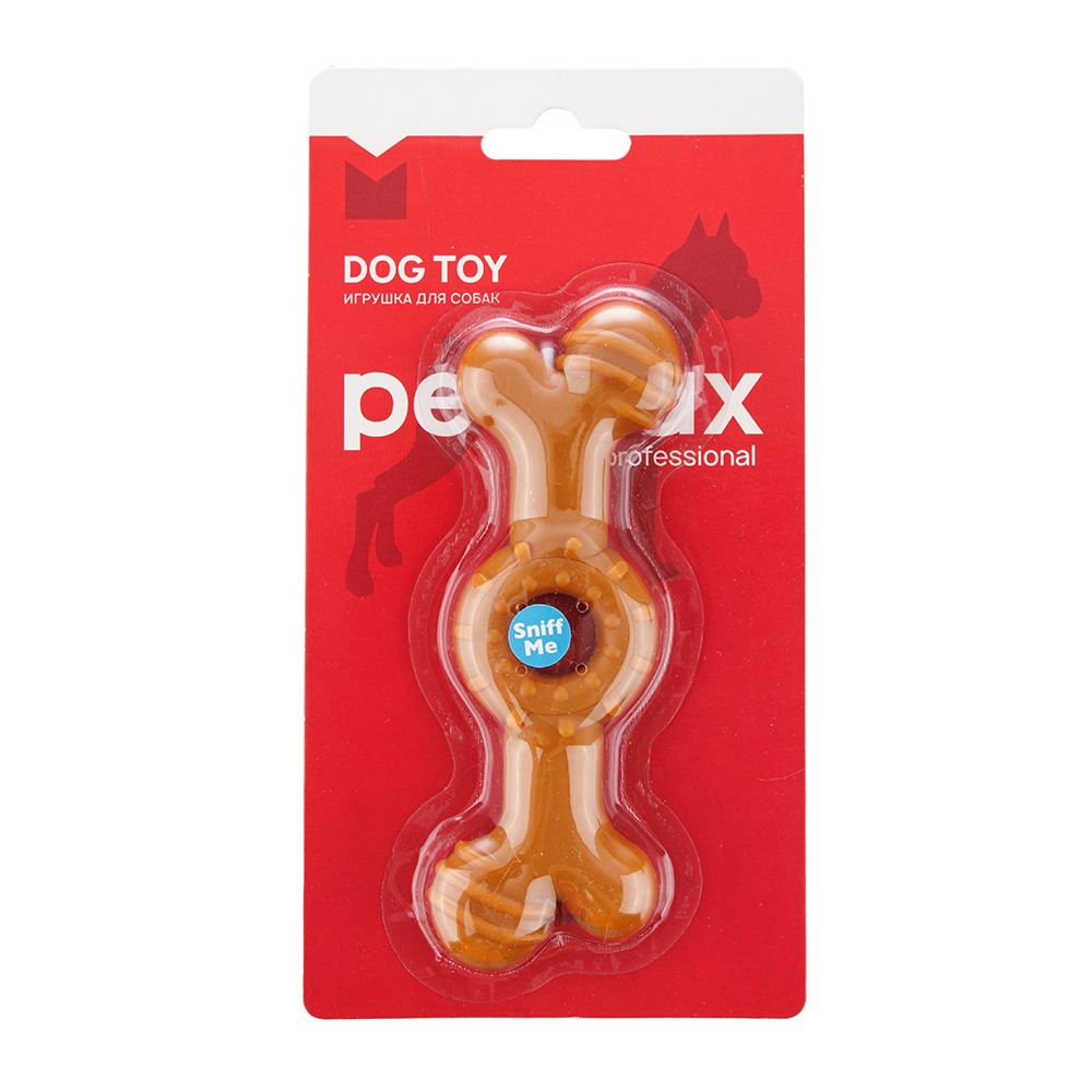 Petmax Игрушка для собак Косточка с ароматом 14,5х4,5 см 