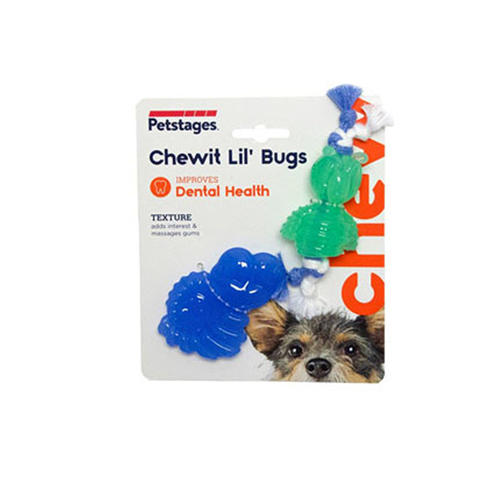 Petstages Игрушка для собак Mini ОРКА жуки, 2х15 см