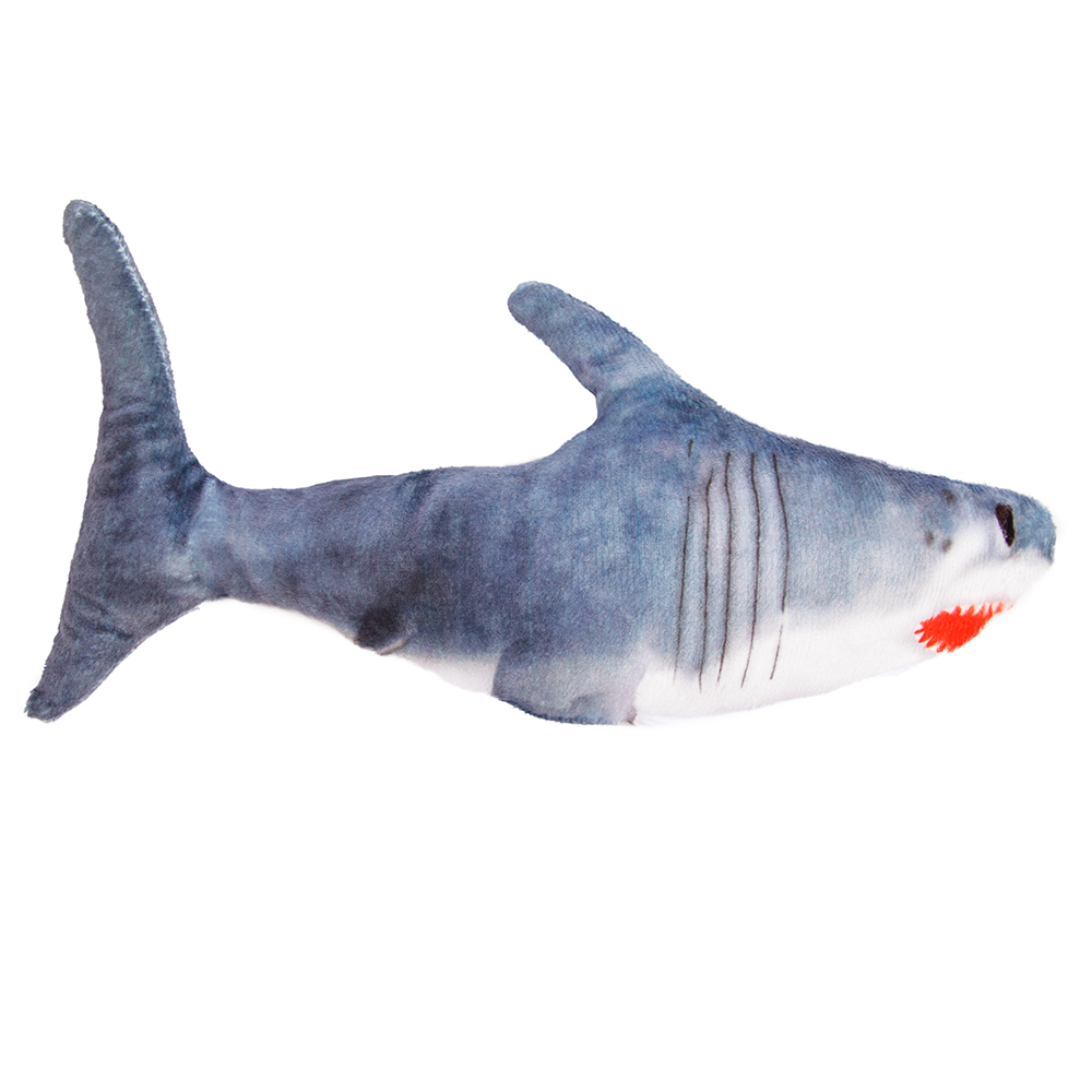 Rurri Игрушка для кошек Акула 27,5 см с дергающимся хвостом
