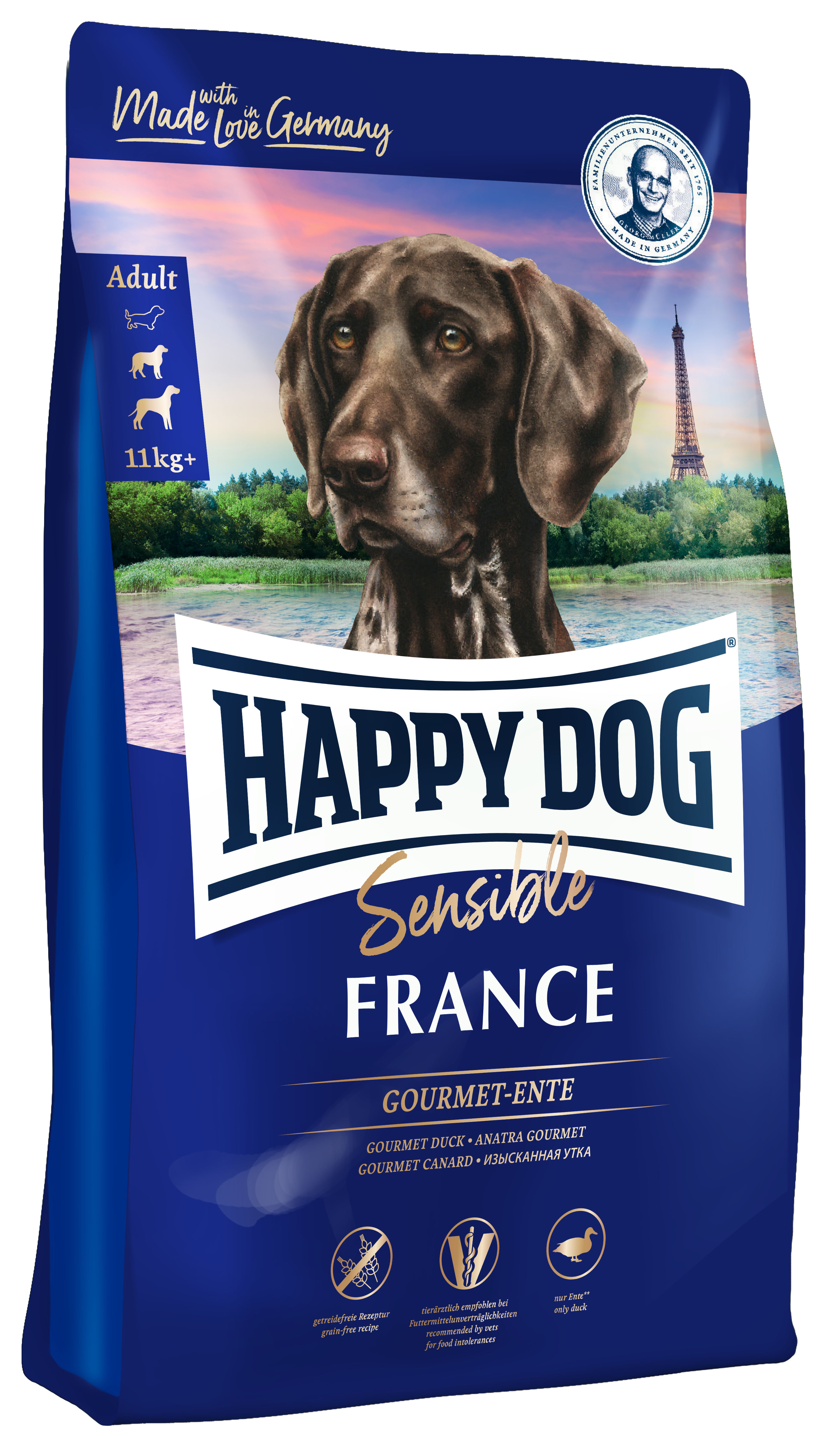 Корм happy dog. Корм для собак Happy Dog Supreme sensible Irland лосось, кролик 12.5 кг. Сухой корм Happy Dog Supreme France Франция для собак. Хэппи дог корм для собак с лососем. Корм для собак Happy Dog Supreme sensible Canada лосось, кролик, ягненок с картофелем 12.5 кг.