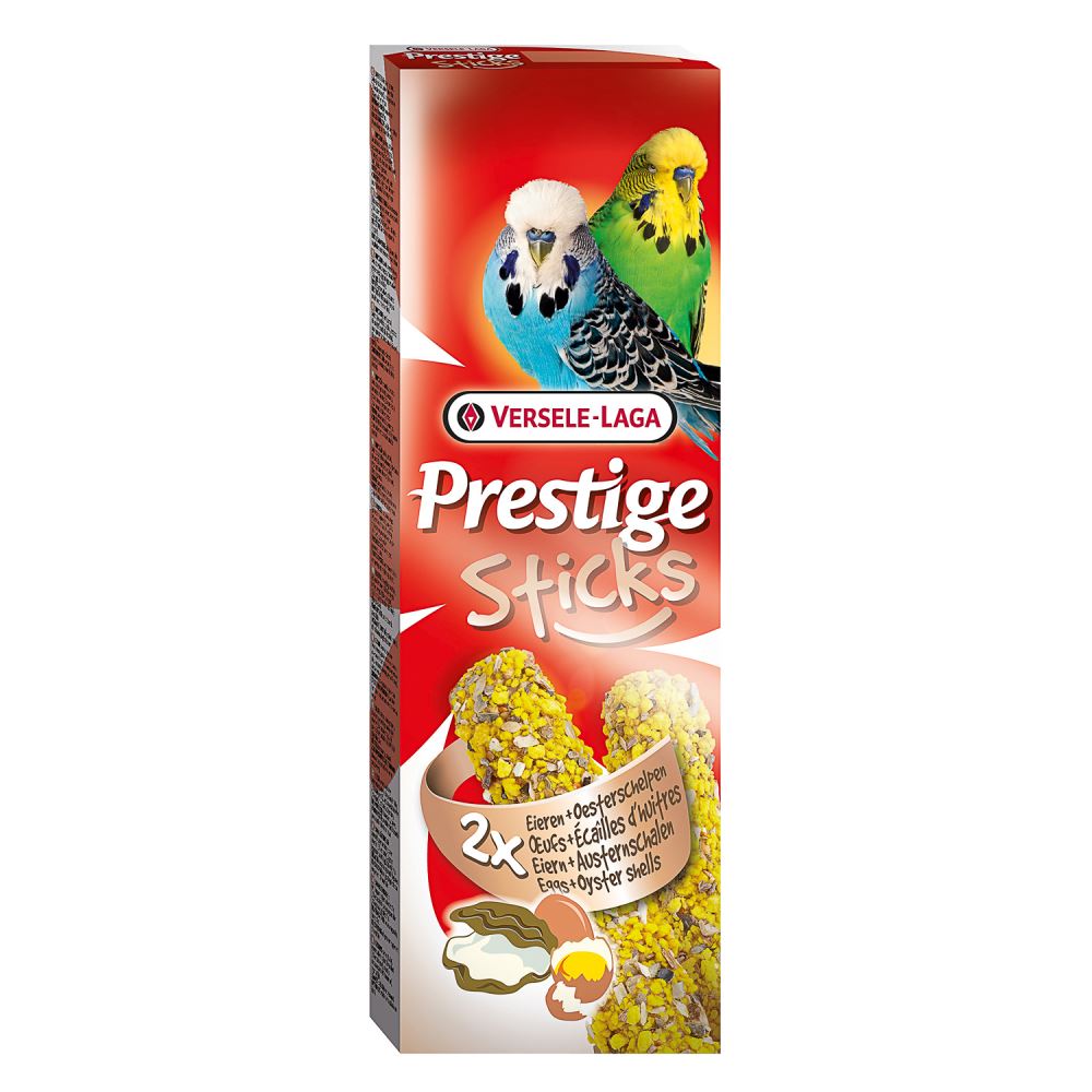 Versele-Laga Prestige Палочки для волнистых попугаев с яйцом и ракушечником, 2х30 г