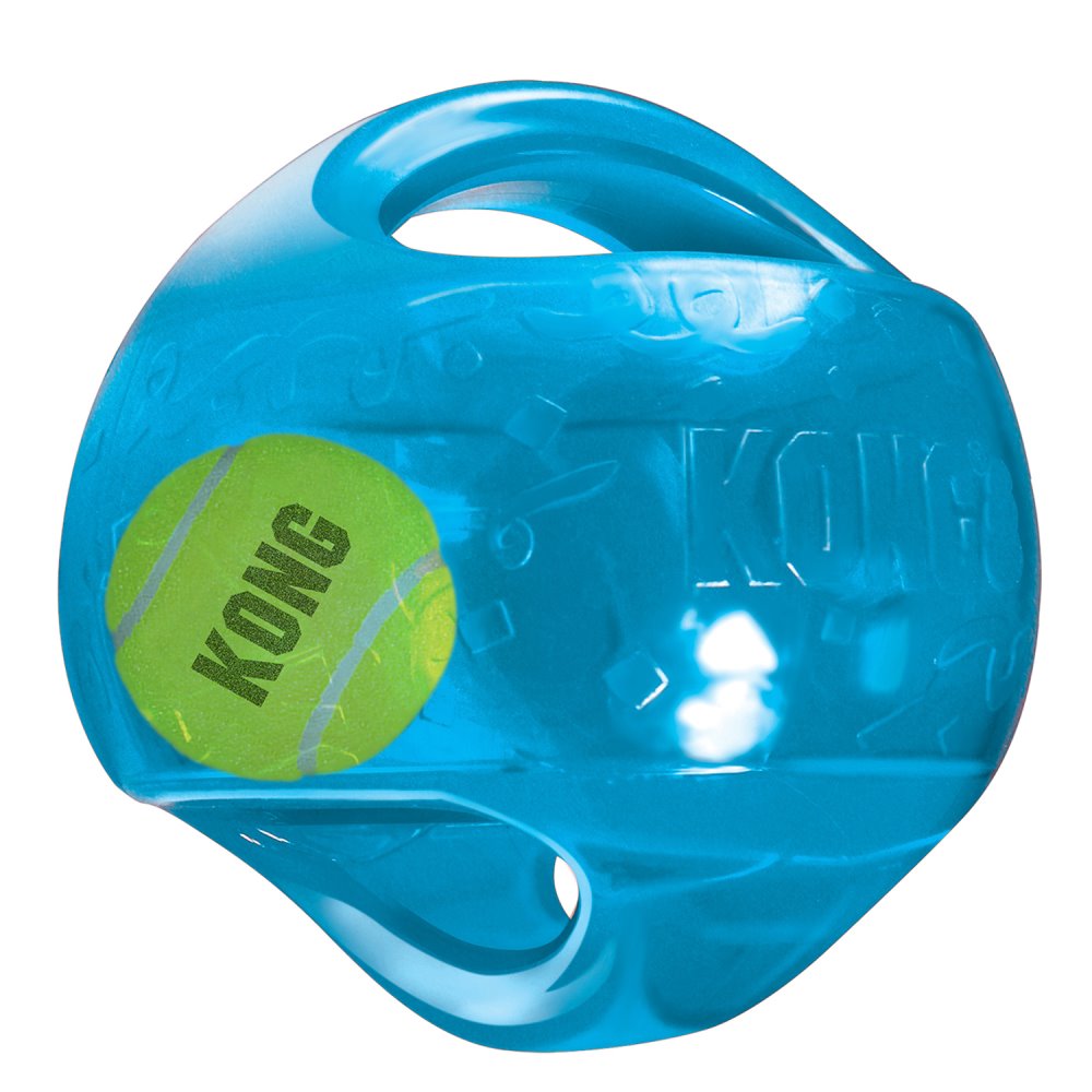 Kong Игрушка для собак Джумблер Мячик L/XL синтетическая резина18 см