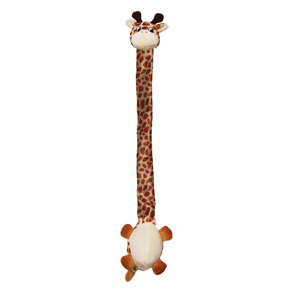 Kong Игрушка для собак Danglers Жирафс шуршащей шеей 62 см
