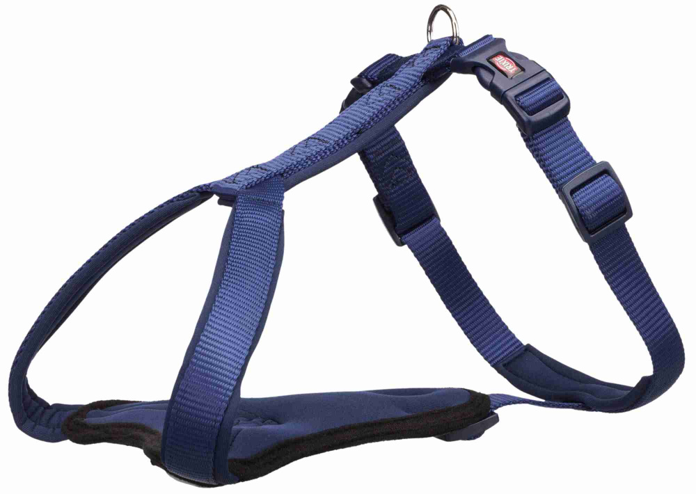 

Trixie Шлейка Premium Y-harness, M–L: 65–80 см/20 мм, индиго