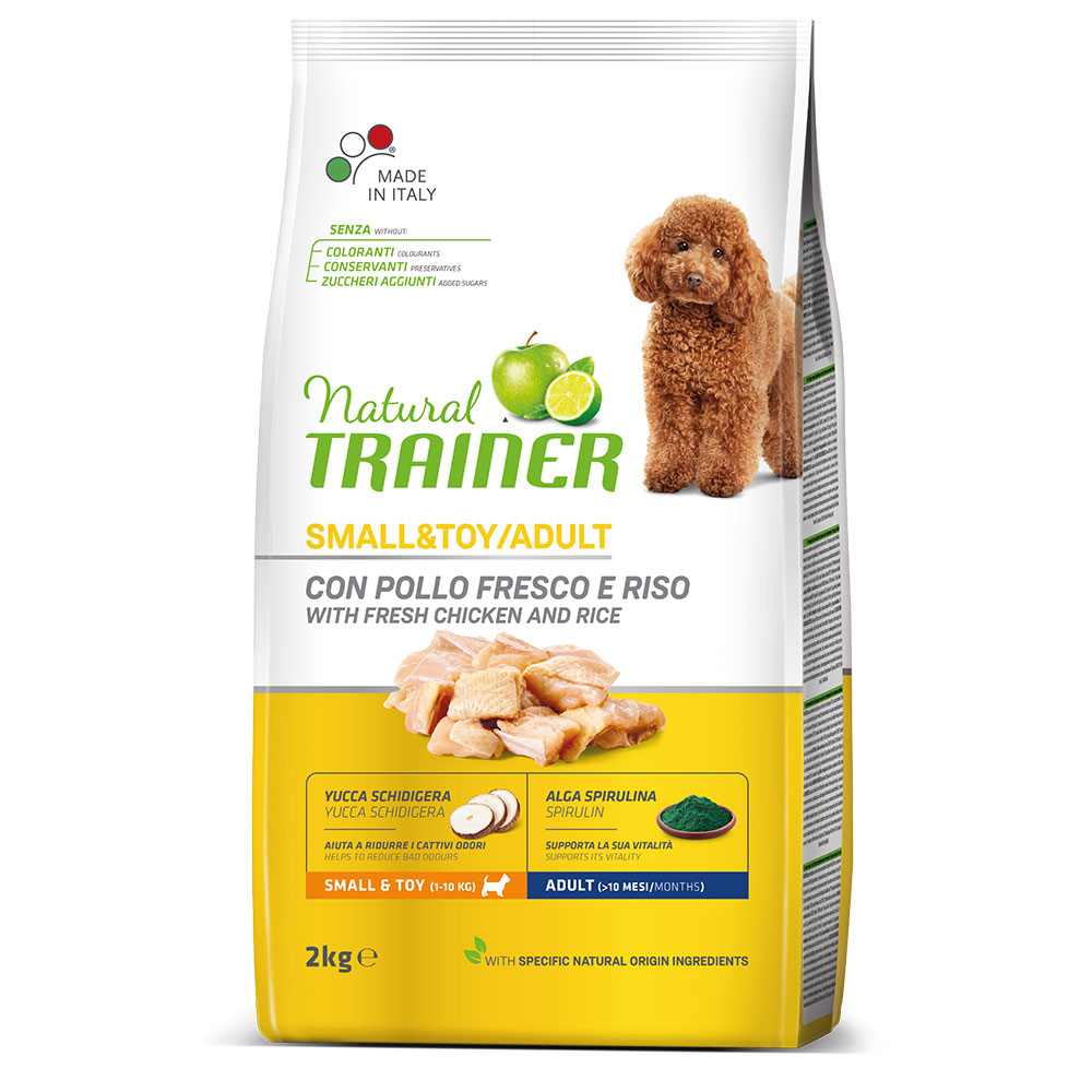 

Trainer Natural Small & Toy корм для собак мелких и миниатюрных пород, с курицей и рисом