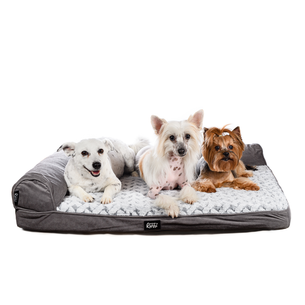

Rurri Диван Барди для кошек и собак средних и крупных пород, 120x89x20 см, размер L, серый