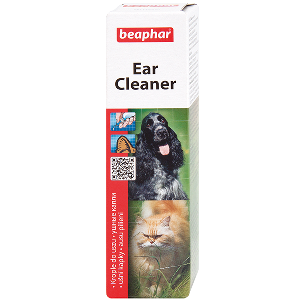 Beaphar Ear cleaner Средство для ухода за ушами кошек и собак, 50 мл
