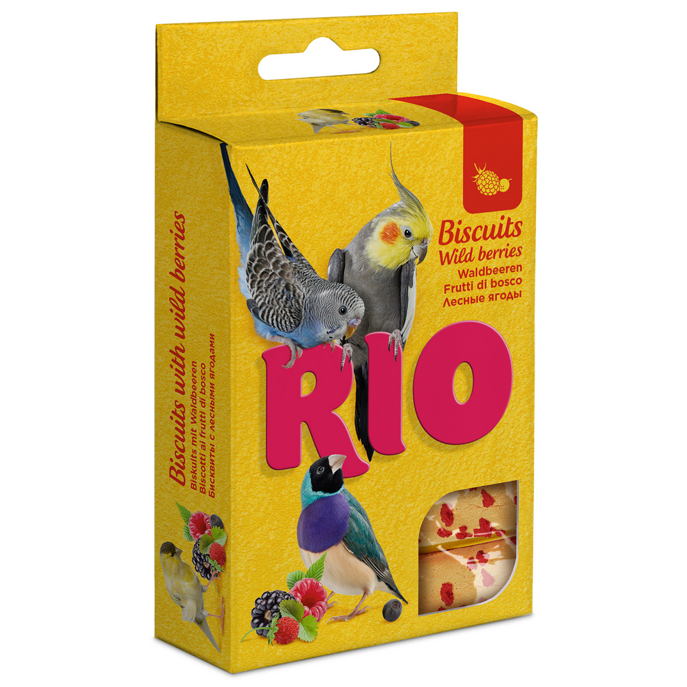 

RIO Бисквиты для птиц с лесными ягодами 5х7 г