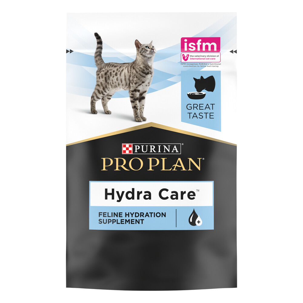 PRO PLAN® Veterinary Diets Hydra Care Пищевая добавка для кошек для увеличения потребления воды и снижения концентрации мочи, 85 гр.