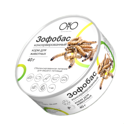 ONTO Biotechnology Зофобас консервированный 40г 