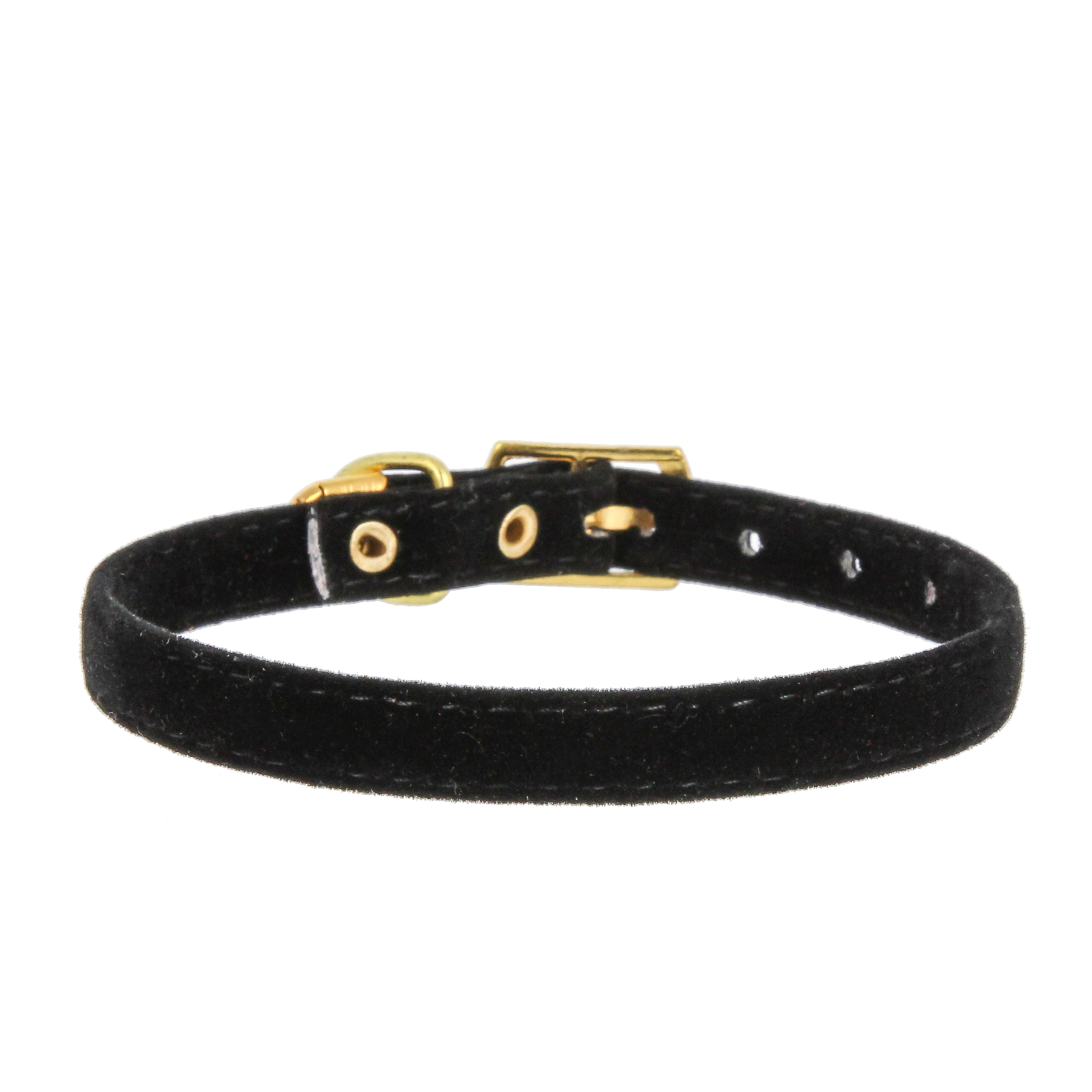 

Каскад Ошейник для кошек и собак флок черный 30x1 см